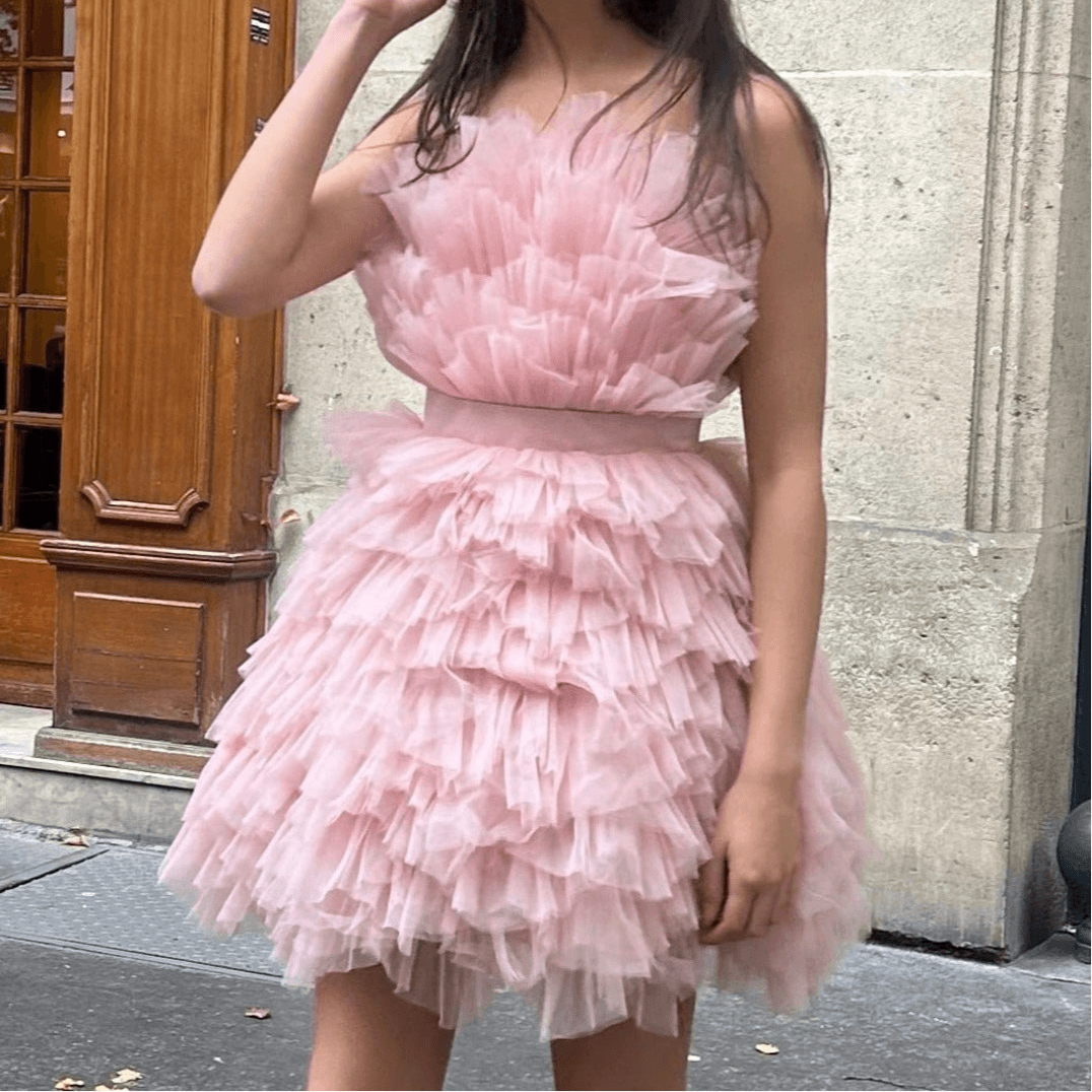 ROMY-S BLUSH GLITTER RENTAL