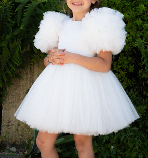 Robe Lola Tulle Ivoire