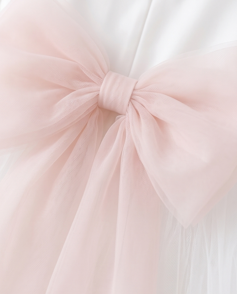Robe longue en tulle de cortège Alicia - Cérémonie enfants