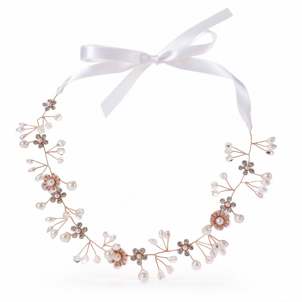 Couronne Enfant Cérémonie - Accessoire Cheveux Élégant