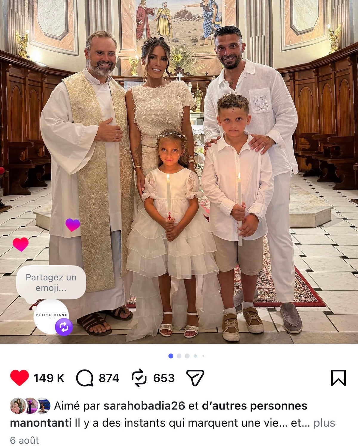 Robe Adriana Organza White - Cérémonie Enfant