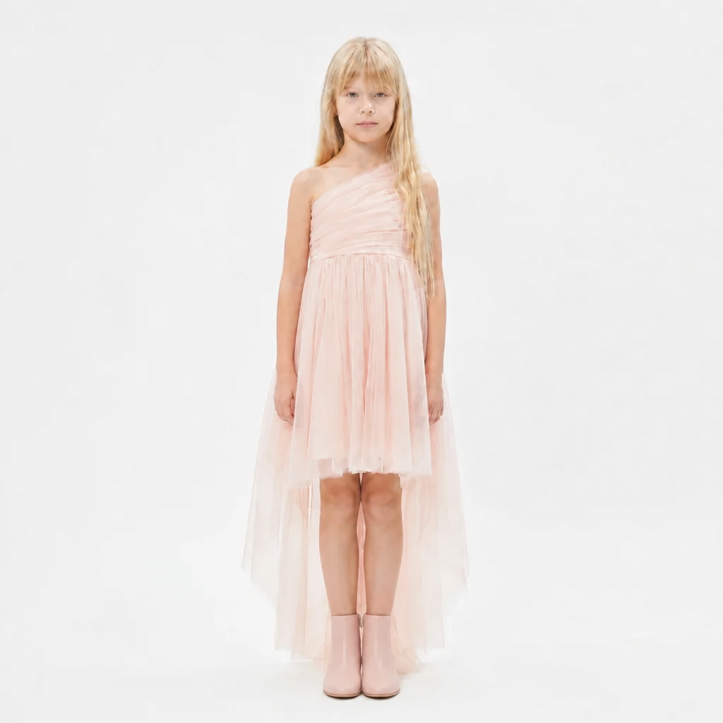 Robe Tulle Sofia Rose - Cérémonie Enfant