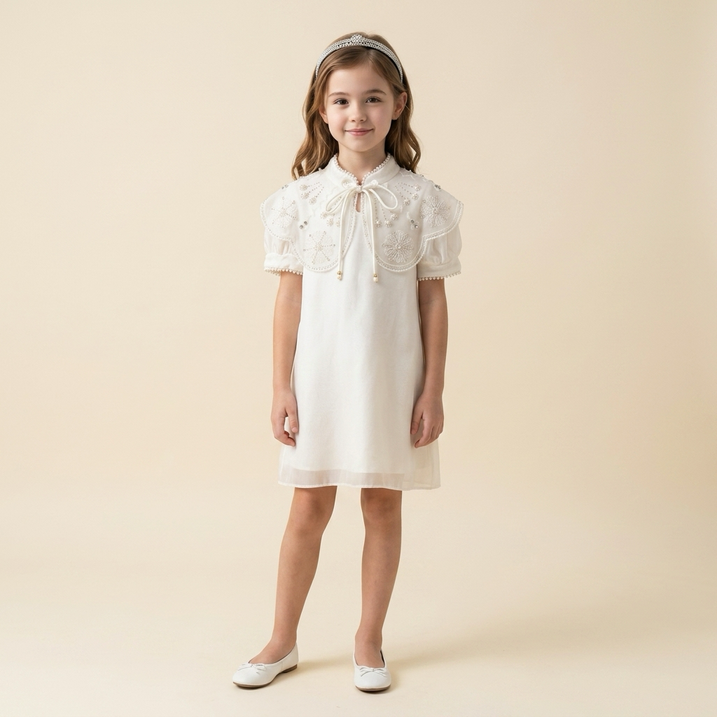 ROBE COL BIJOU