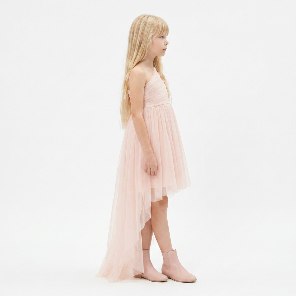 Robe Tulle Sofia Rose - Cérémonie Enfant