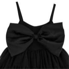 READY-to-wear - Robe à bretelles en tulle avec noeud en relief