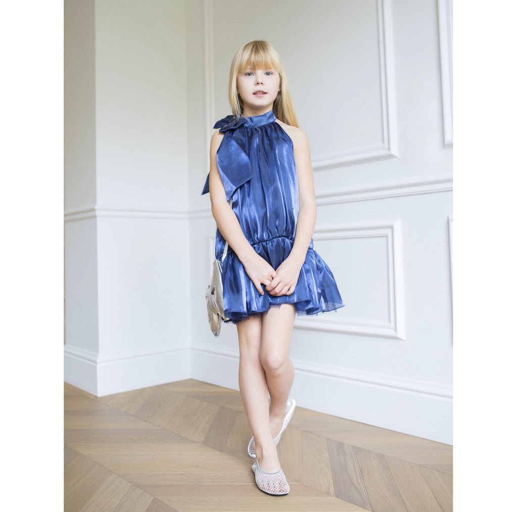 Robe Carla Mousseline Night Blue