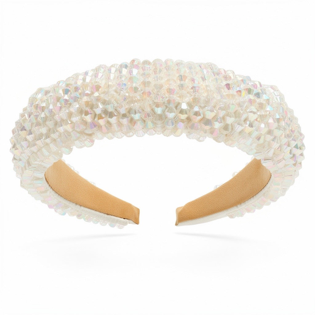 Serre-Tête Enfant Élégant Ivoire - Accessoire Cérémonie