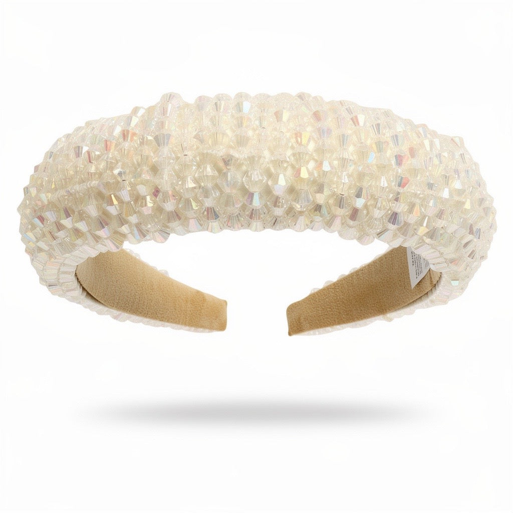 Serre-Tête Enfant Élégant Ivoire - Accessoire Cérémonie