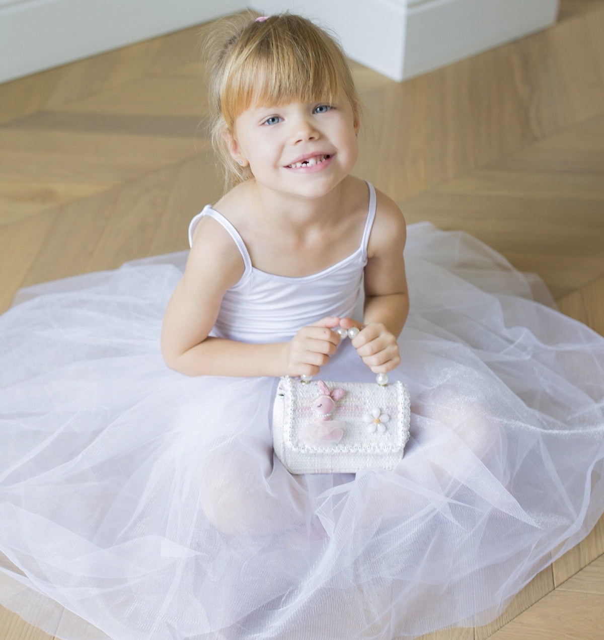 Robe Tutu Ballet White - Cérémonie Bébé