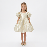 Robe Ella Lurex Gold - Cérémonie Bébé