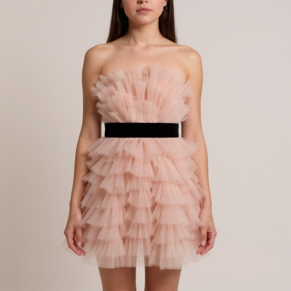 preorder - rosa blush glitter