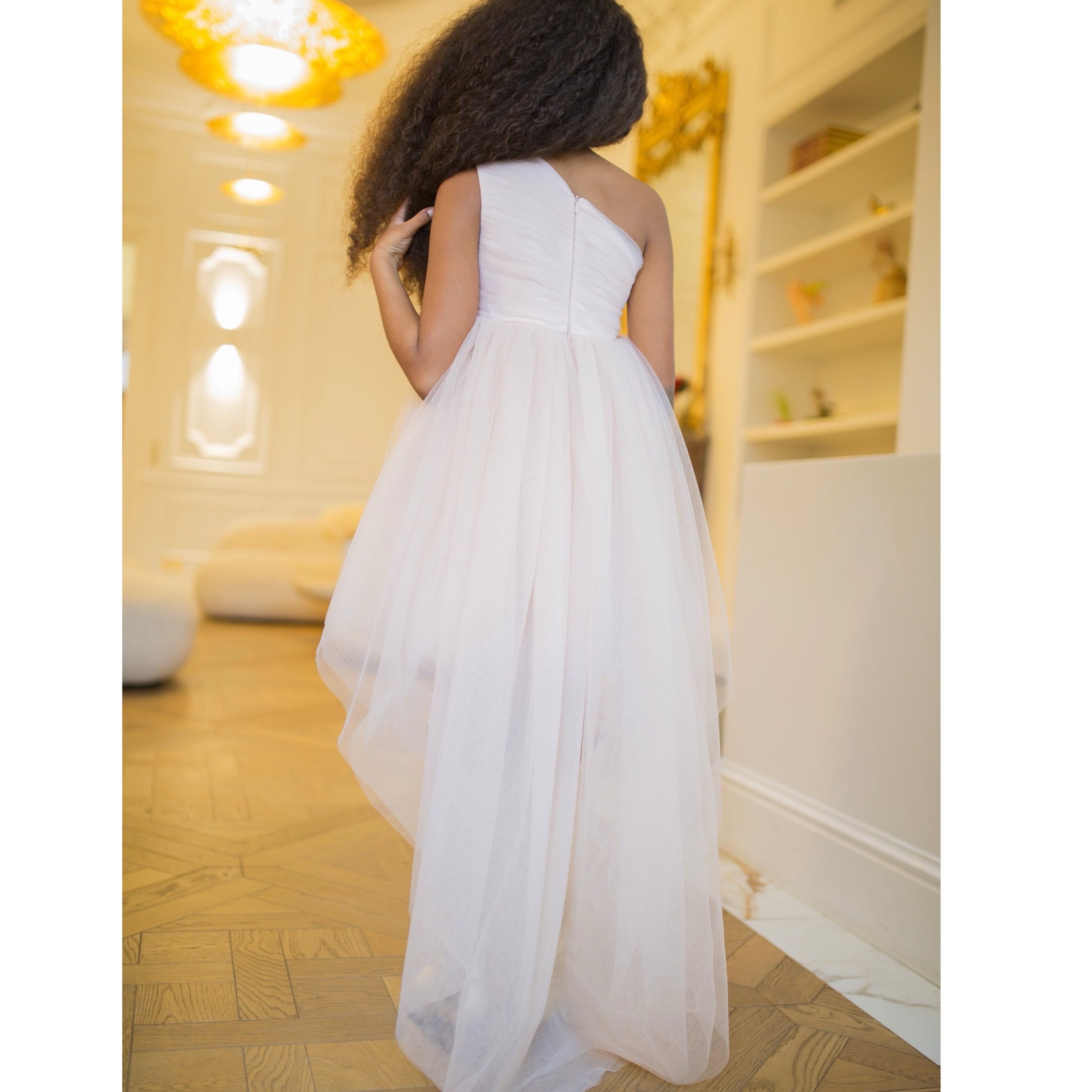 Robe Tulle Sofia Nude - Cérémonie fille