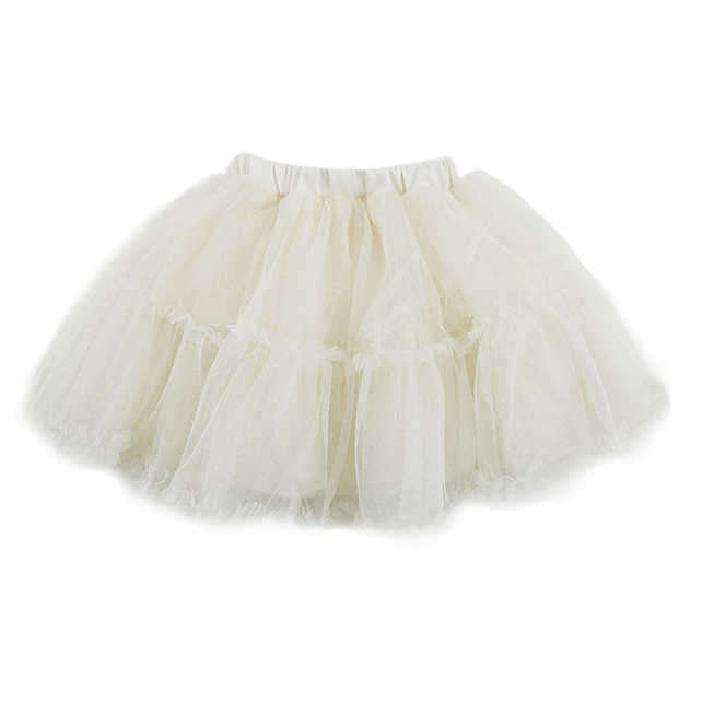 Jupon en tulle Crème