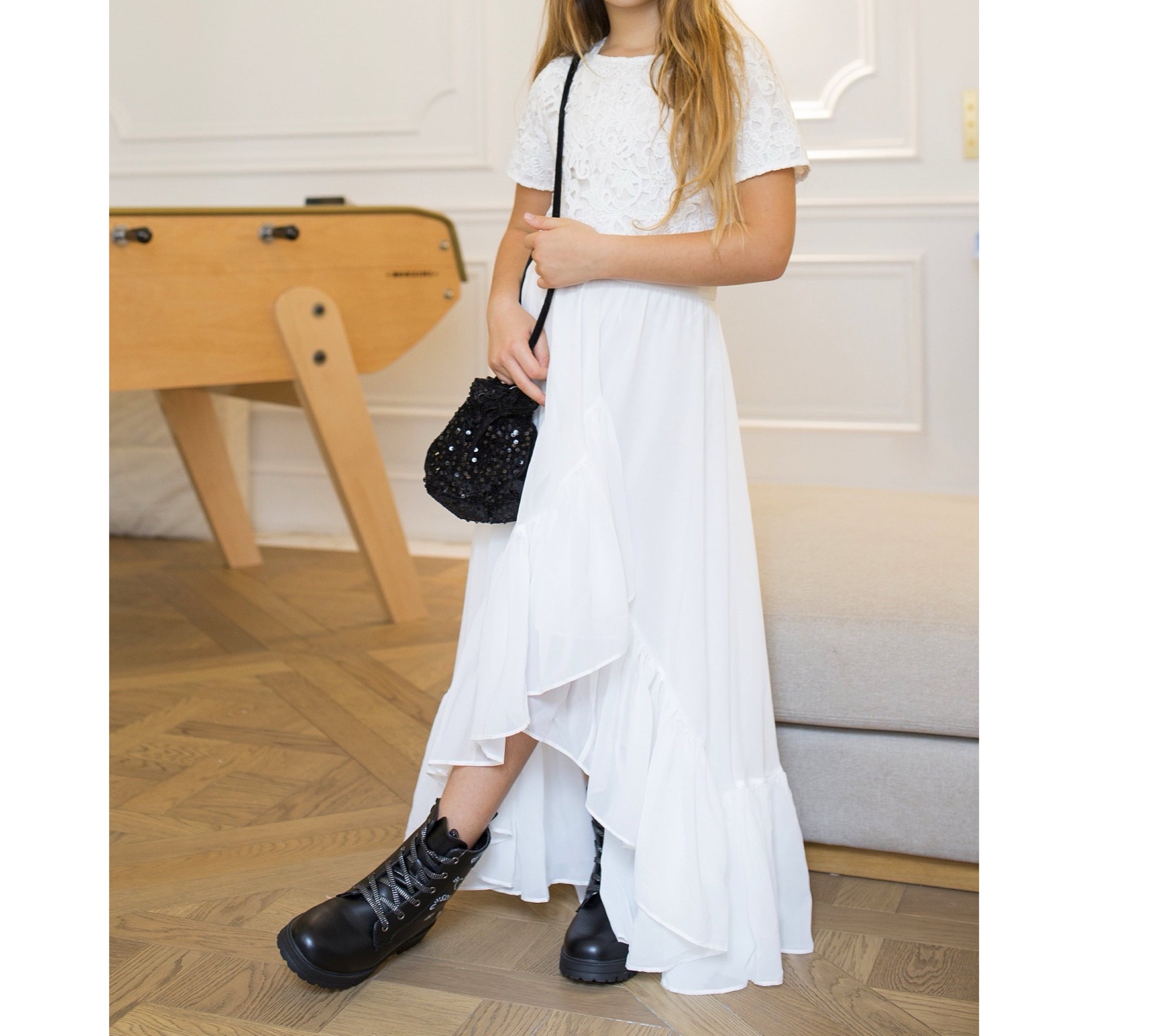 Ensemble Sara Bohème Ivoire