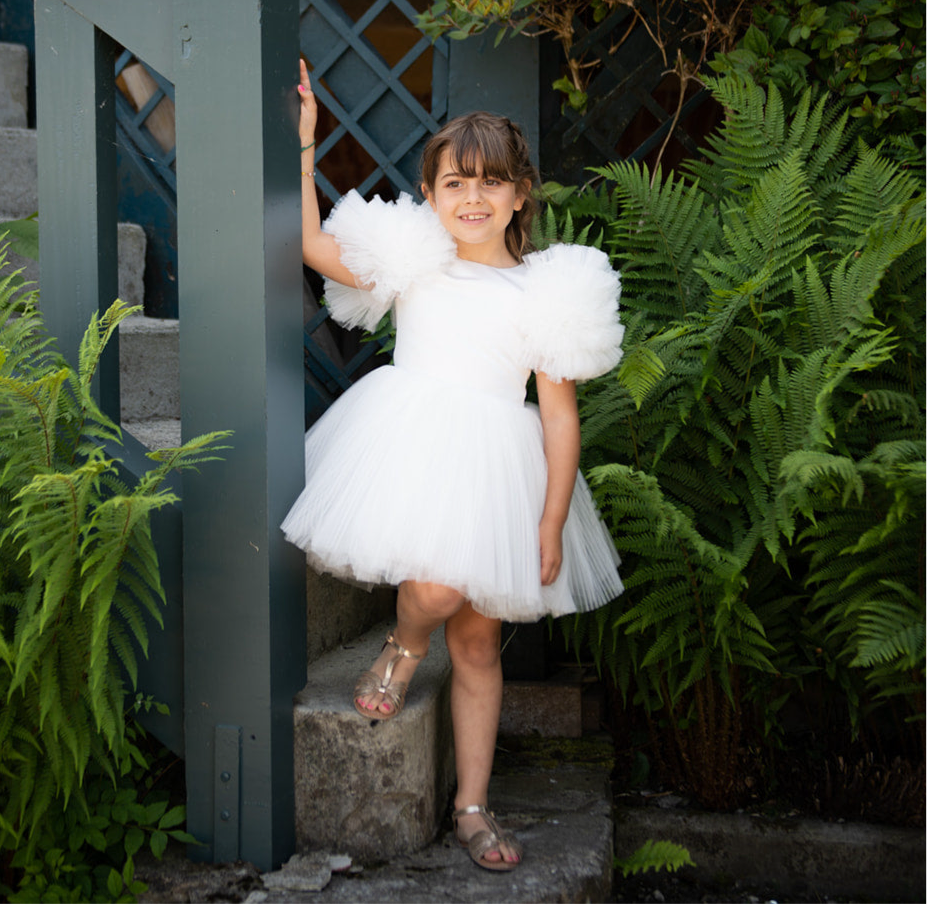 Robe Lola Tulle Ivoire