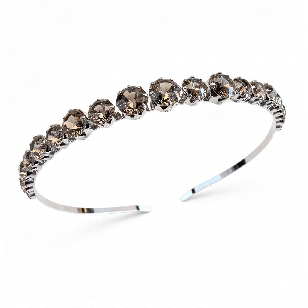 Diadème Fin Strass Enfant - Accessoires Cérémonie