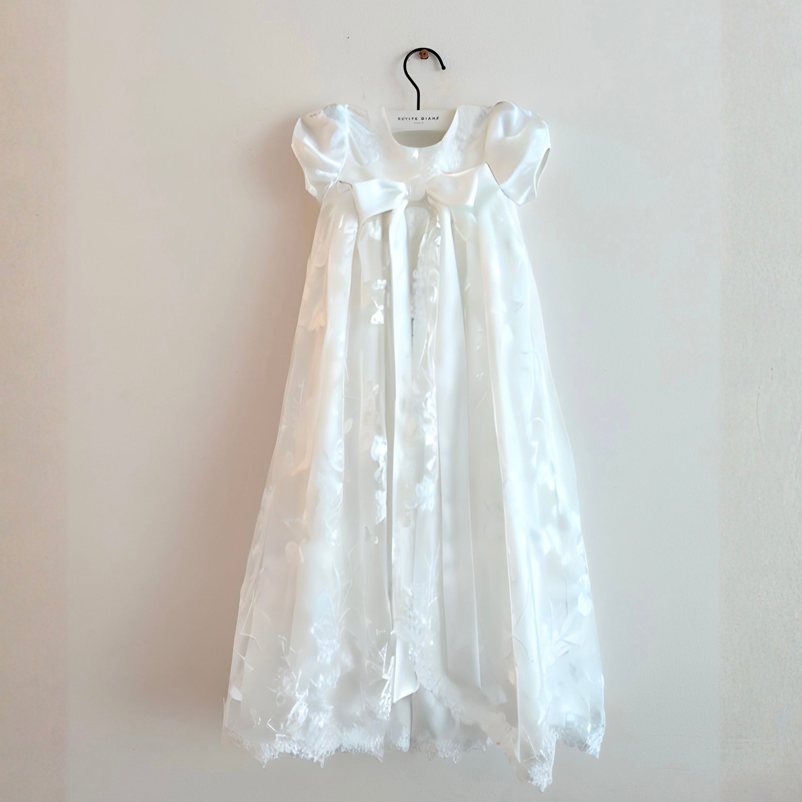 Robe Blanche de Baptême Nina