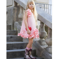 Robe Eden Néoprène Pink - Cérémonie Enfant