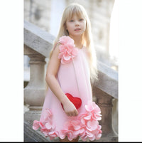 Robe Eden Néoprène Pink - Cérémonie Enfant