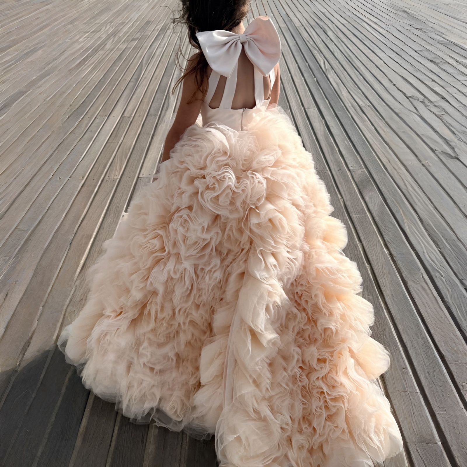Robe Clara Cérémonie Fille 4-10 ans – Sur Commande