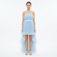 Robe Tulle Alba Blue - Cérémonie Ados