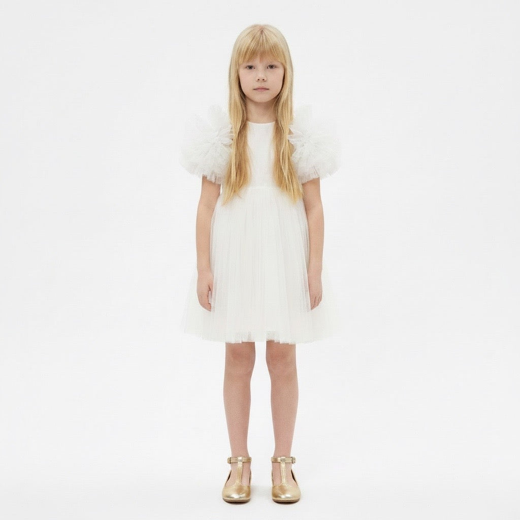 Robe Lola Tulle Ivoire