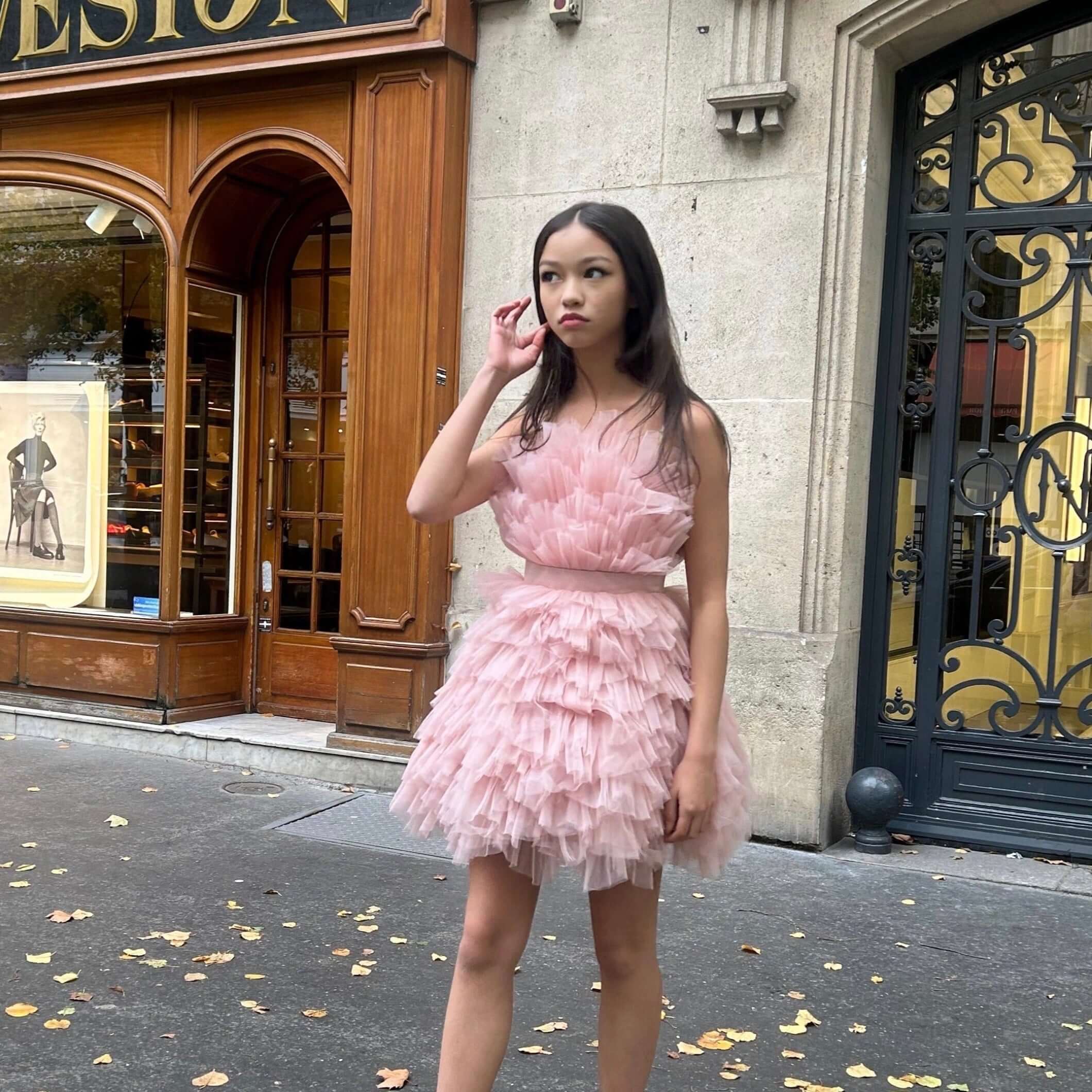 ROMY-S BLUSH GLITTER RENTAL