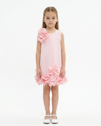 Robe Eden Néoprène Pink - Cérémonie Bébé