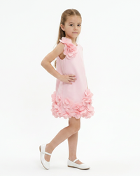 Robe Eden Néoprène Pink - Cérémonie Bébé