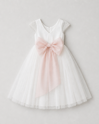Robe longue en tulle de cortège Alicia - Cérémonie Enfant