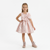 Robe Brocart light pink - Cérémonie Bébé