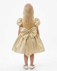 Robe Ella Lurex Gold - Cérémonie Enfant