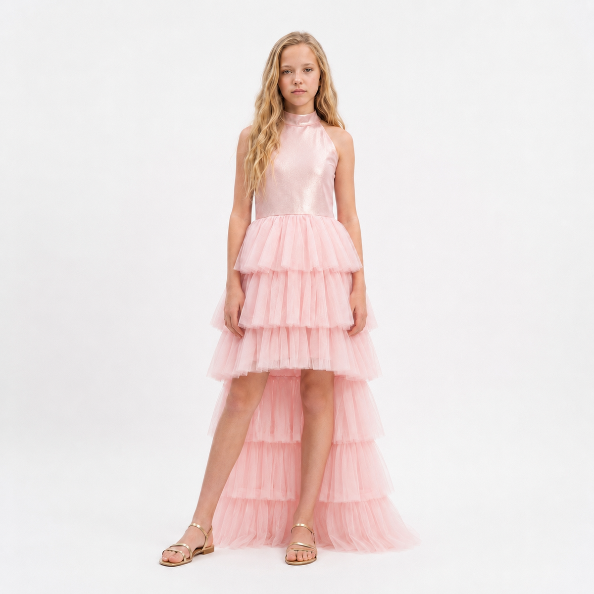 Robe Tulle Léa Rose - Cérémonie ados