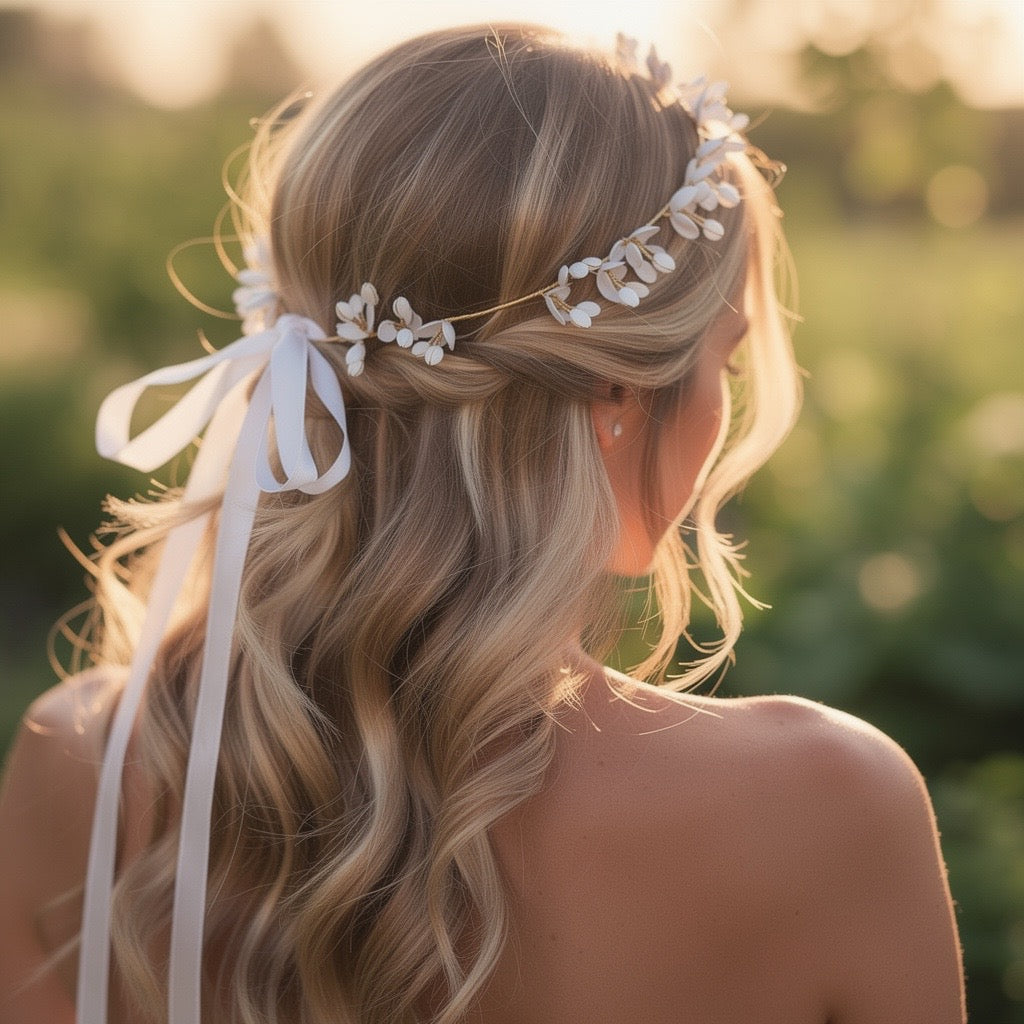 Couronne de Fleurs Enfant Bohème - Accessoires Cheveux