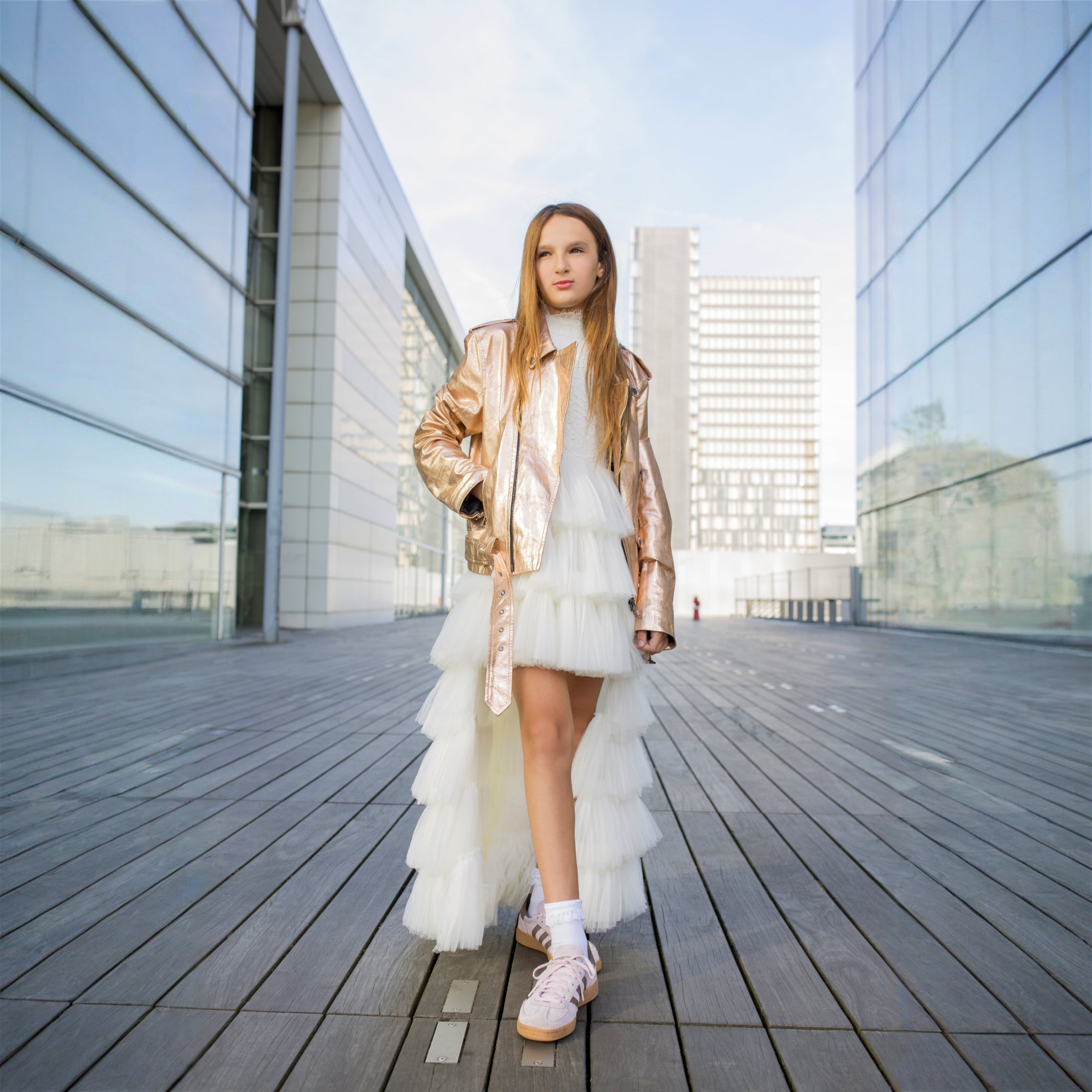 Robe Victoria Dentelle et Tulle Ivoire