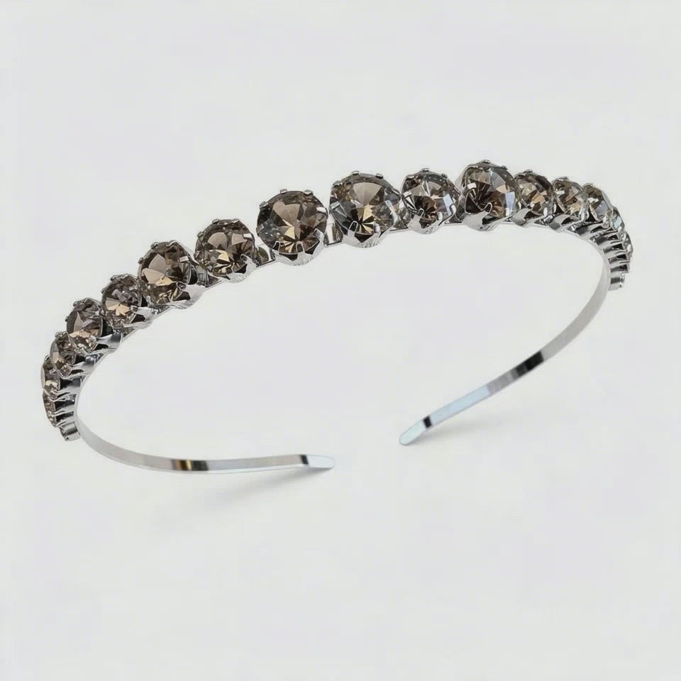 Diadème Fin Strass Enfant - Accessoires Cérémonie