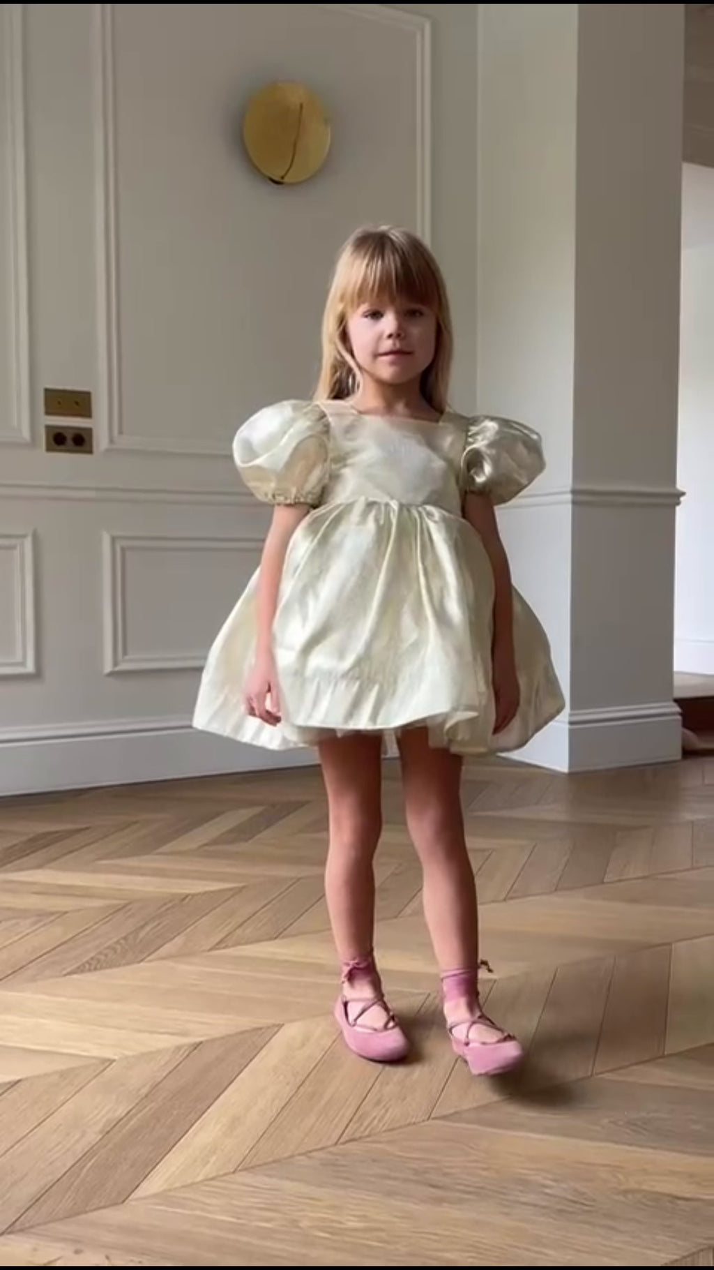 Robe Ella Lurex Gold